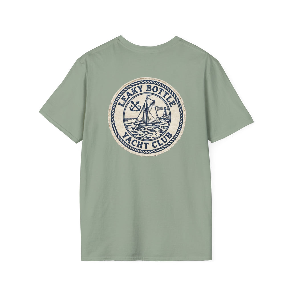 Leaky Bottle Yacht Club Classic Logo Unisex Softstyle T-Shirt