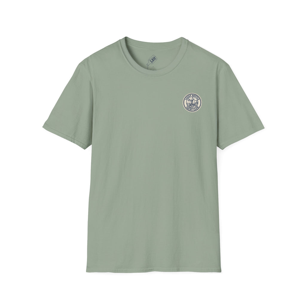 Leaky Bottle Yacht Club Classic Logo Unisex Softstyle T-Shirt