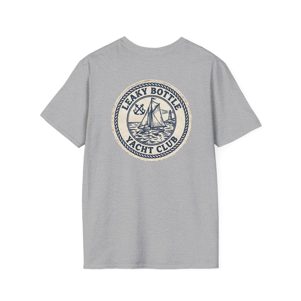 Leaky Bottle Yacht Club Classic Logo Unisex Softstyle T-Shirt