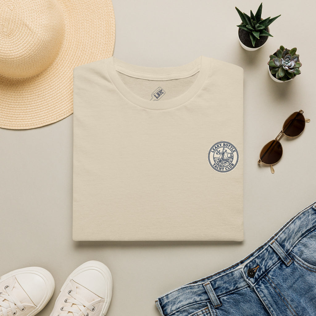 Leaky Bottle Yacht Club Classic Logo Unisex Softstyle T-Shirt