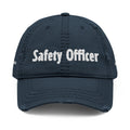 'Safety Officer' Dad Hat – Leaky Bottle Yacht Club Distressed Embroidered Cap