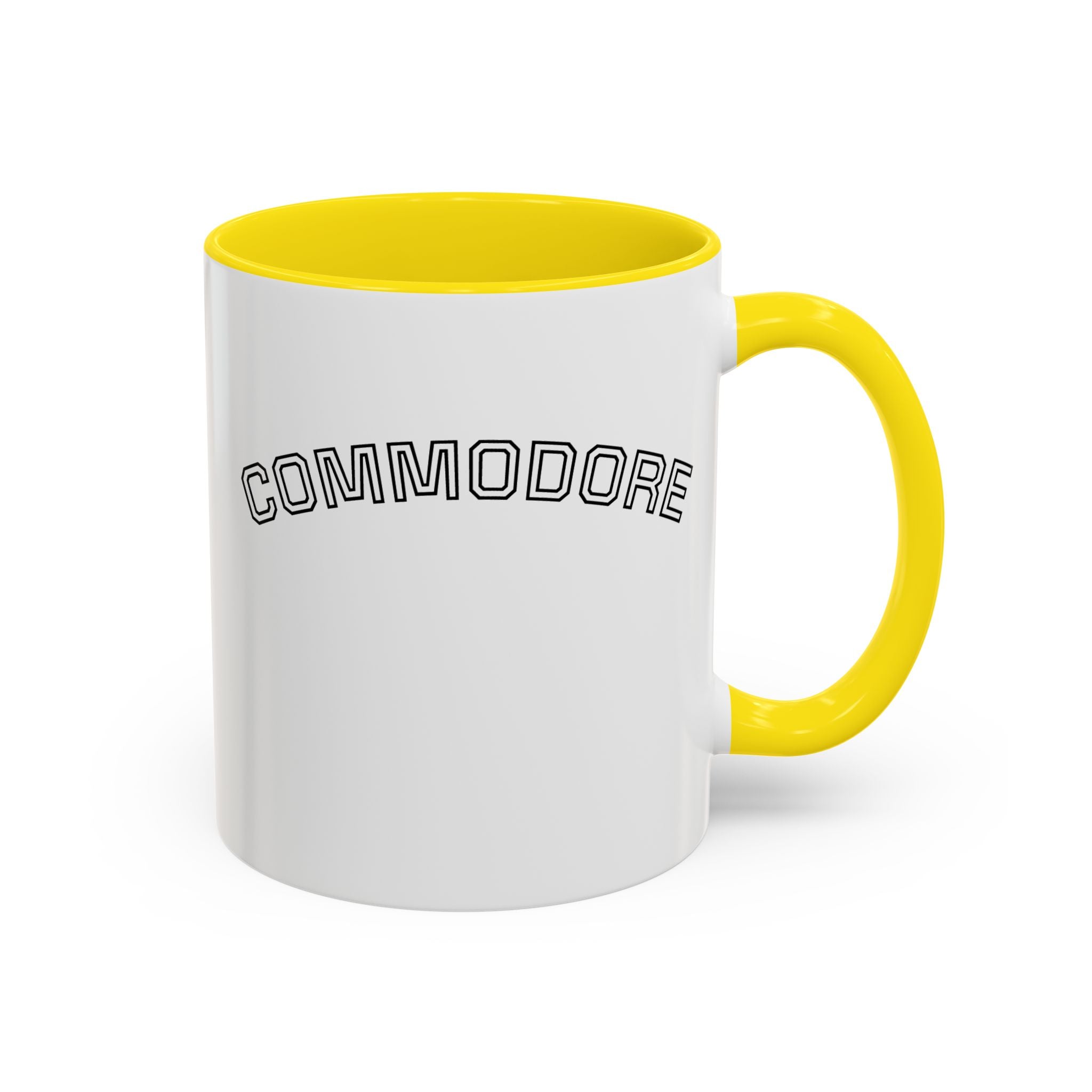 LBYC Commodore Coffee Mug — Nautical Vintage Ship Wheel Accent Mug