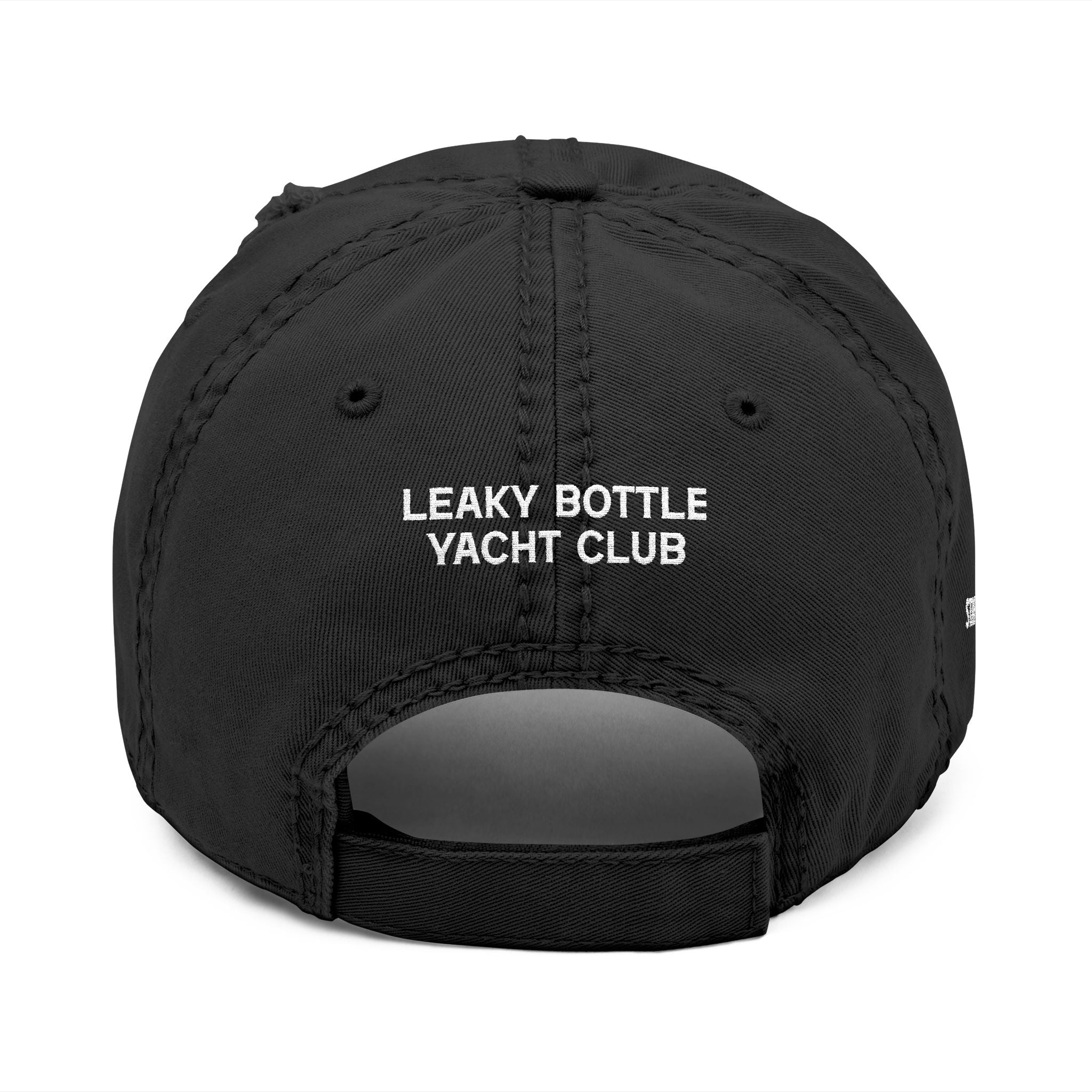 'Safety Officer' Dad Hat – Leaky Bottle Yacht Club Distressed Embroidered Cap