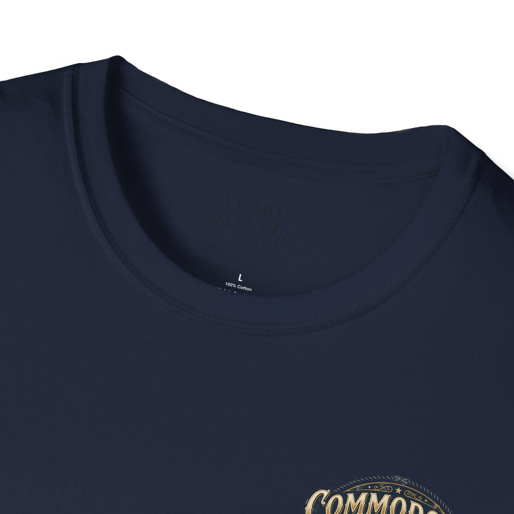 Commodore Yacht Club T-Shirt — Leaky Bottle Yacht Club Vintage Nautical Shirt