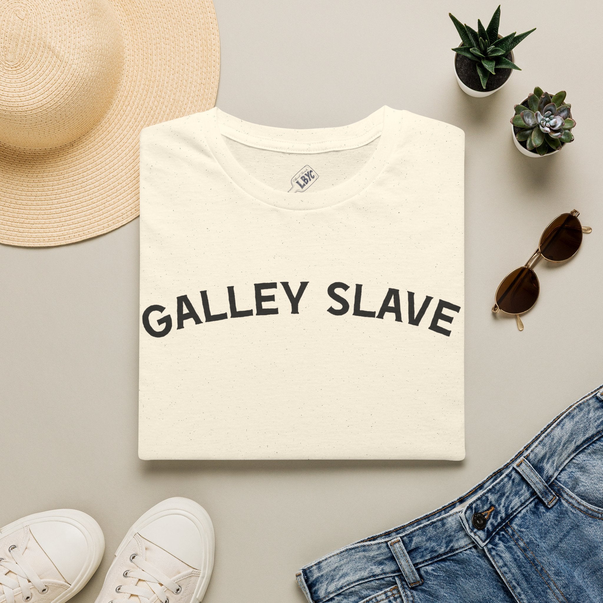 'Galley Slave' Unisex Softstyle T-Shirt 100% Cotton
