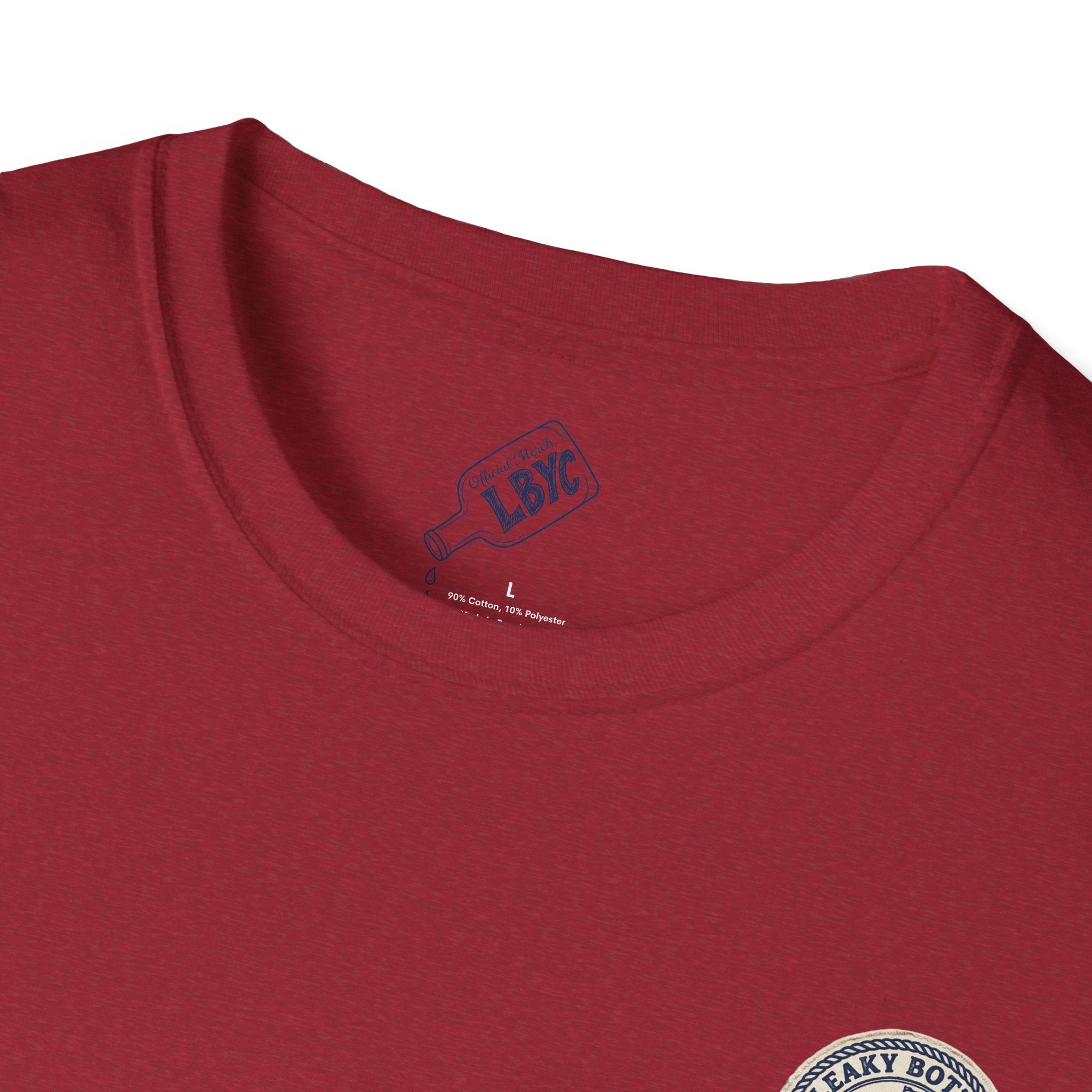 Leaky Bottle Yacht Club Classic Logo Unisex Softstyle T-Shirt