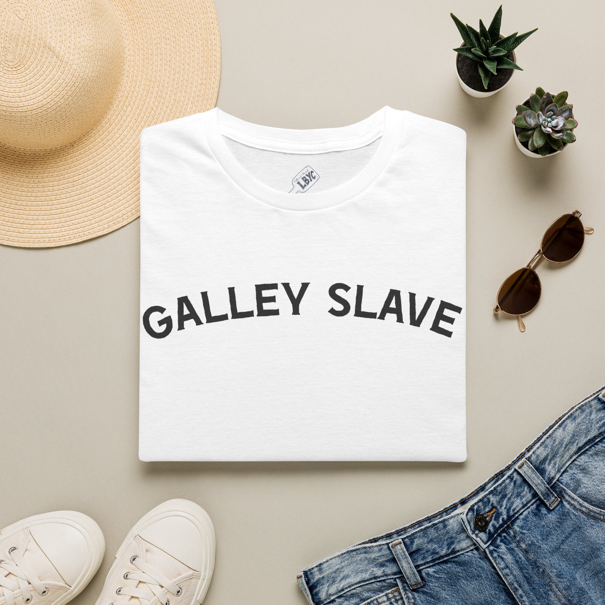 'Galley Slave' Unisex Softstyle T-Shirt 100% Cotton