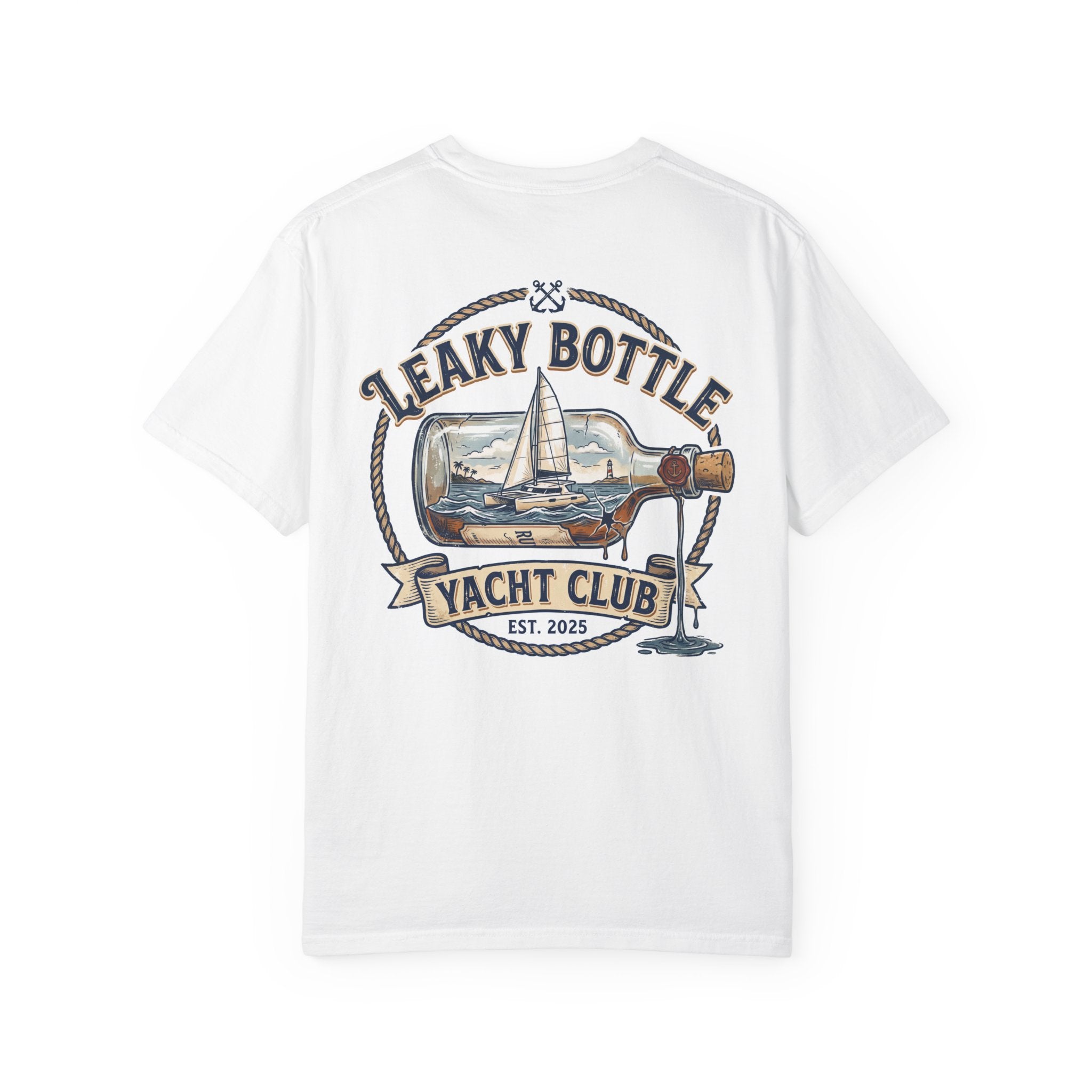 LBYC Cruising Cat Unisex Garment-Dyed T-shirt