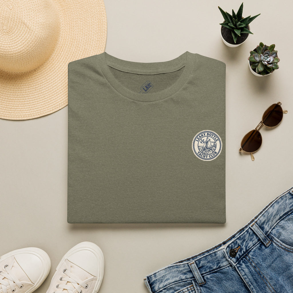 Leaky Bottle Yacht Club Classic Logo Unisex Softstyle T-Shirt
