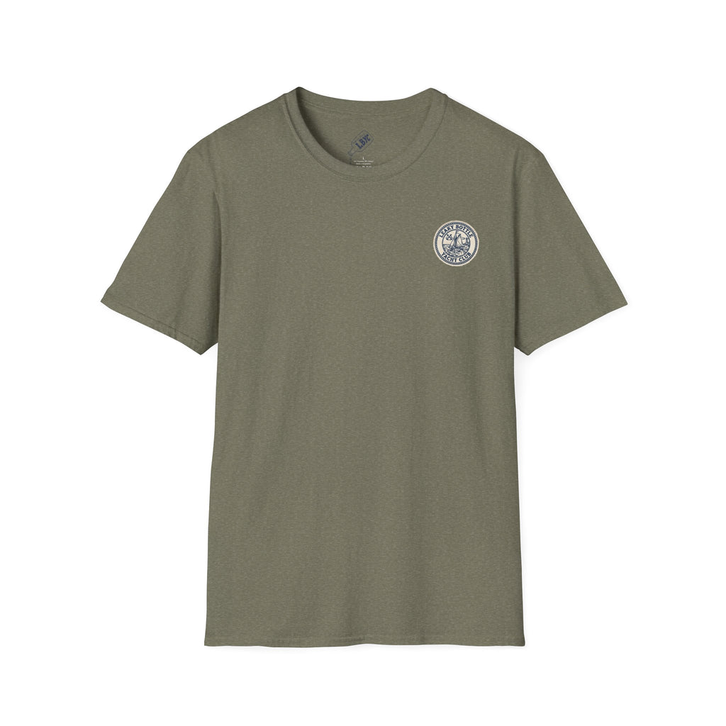 Leaky Bottle Yacht Club Classic Logo Unisex Softstyle T-Shirt