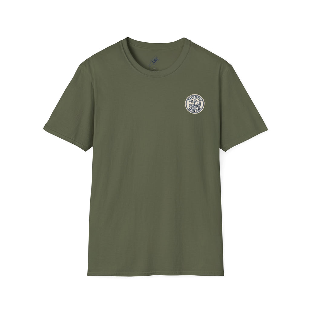 Leaky Bottle Yacht Club Classic Logo Unisex Softstyle T-Shirt