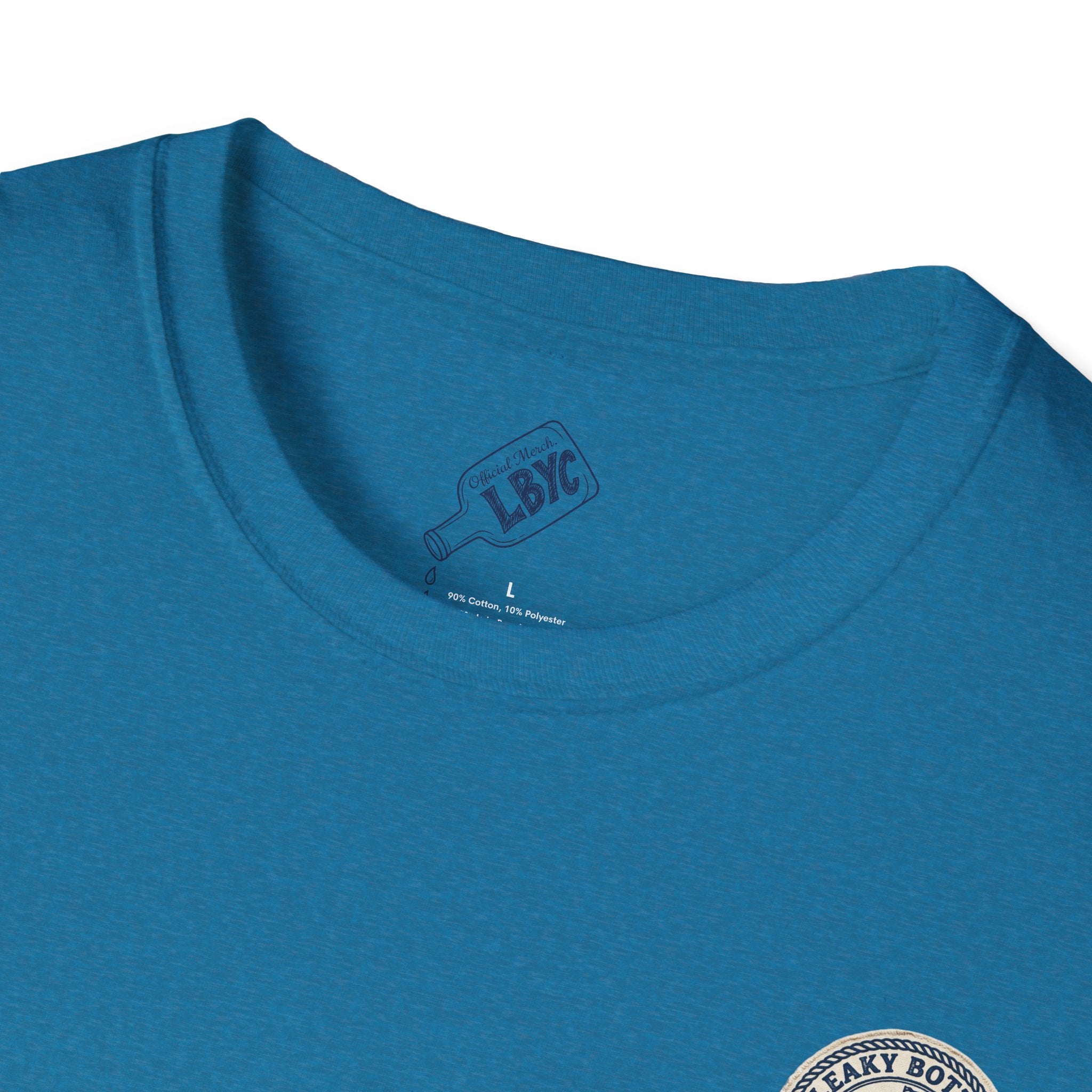 Leaky Bottle Yacht Club Classic Logo Unisex Softstyle T-Shirt