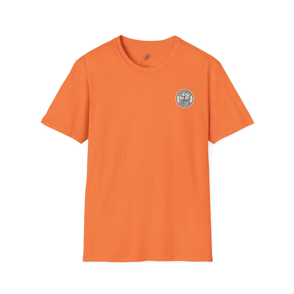 Leaky Bottle Yacht Club Classic Logo Unisex Softstyle T-Shirt