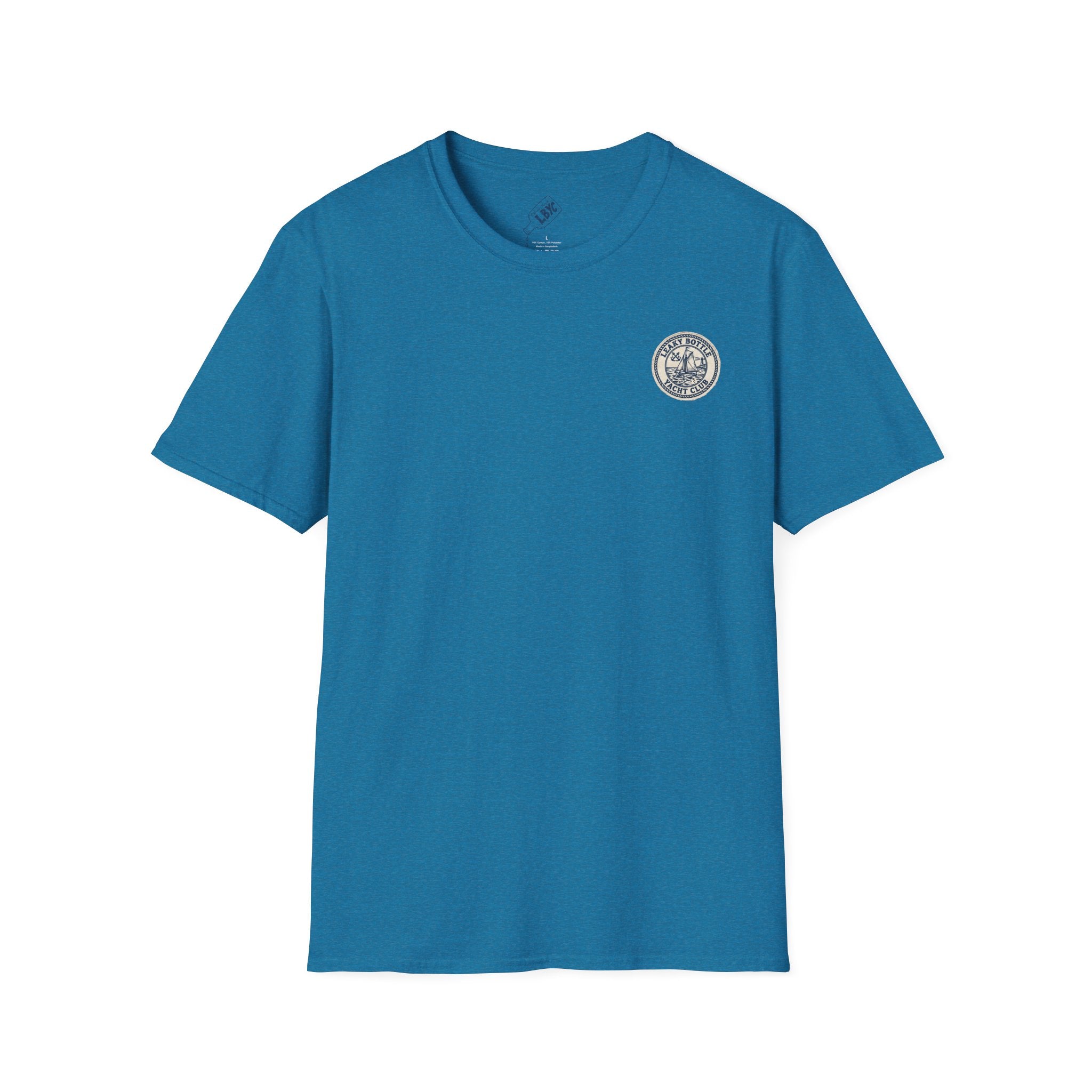 Leaky Bottle Yacht Club Classic Logo Unisex Softstyle T-Shirt