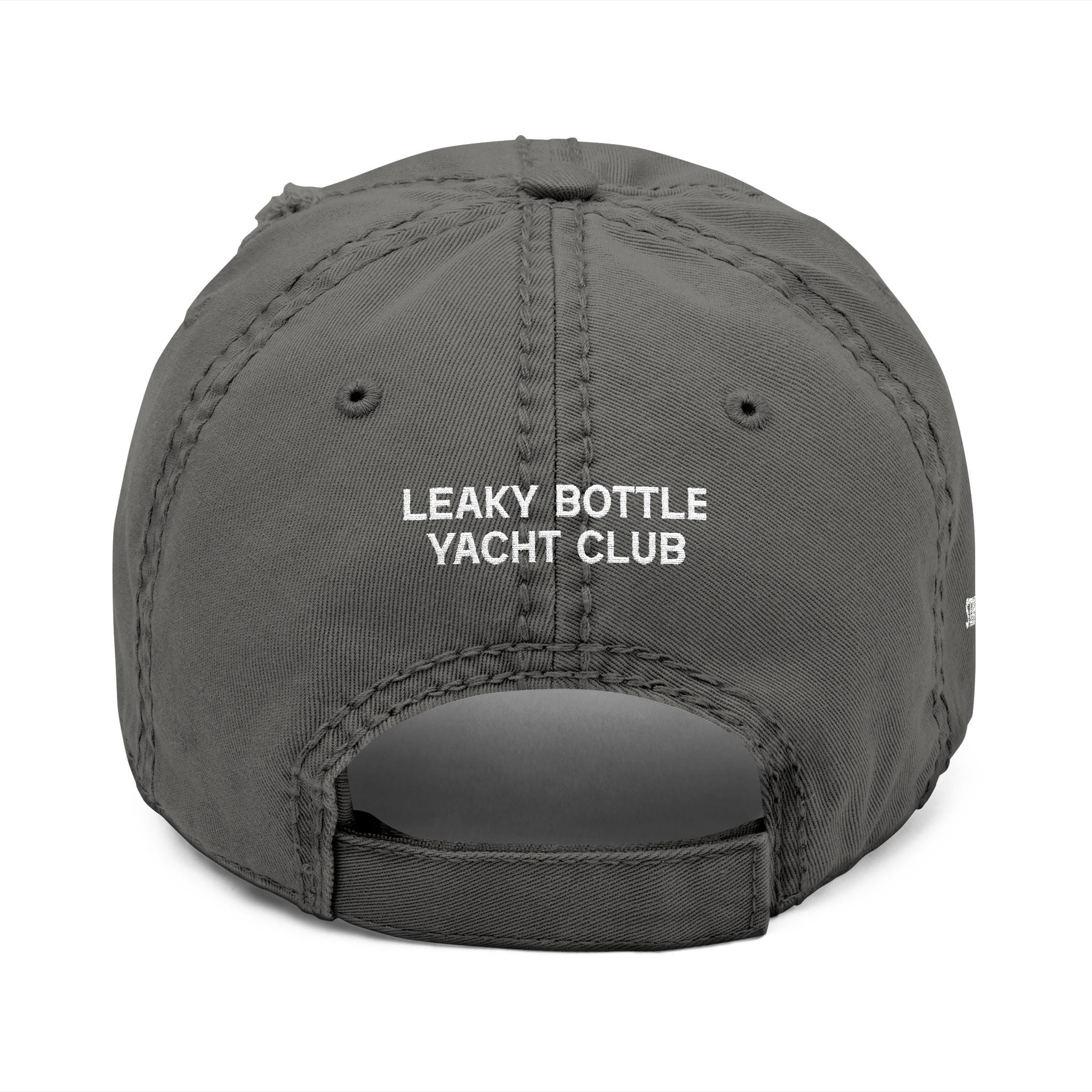 'Safety Officer' Dad Hat – Leaky Bottle Yacht Club Distressed Embroidered Cap