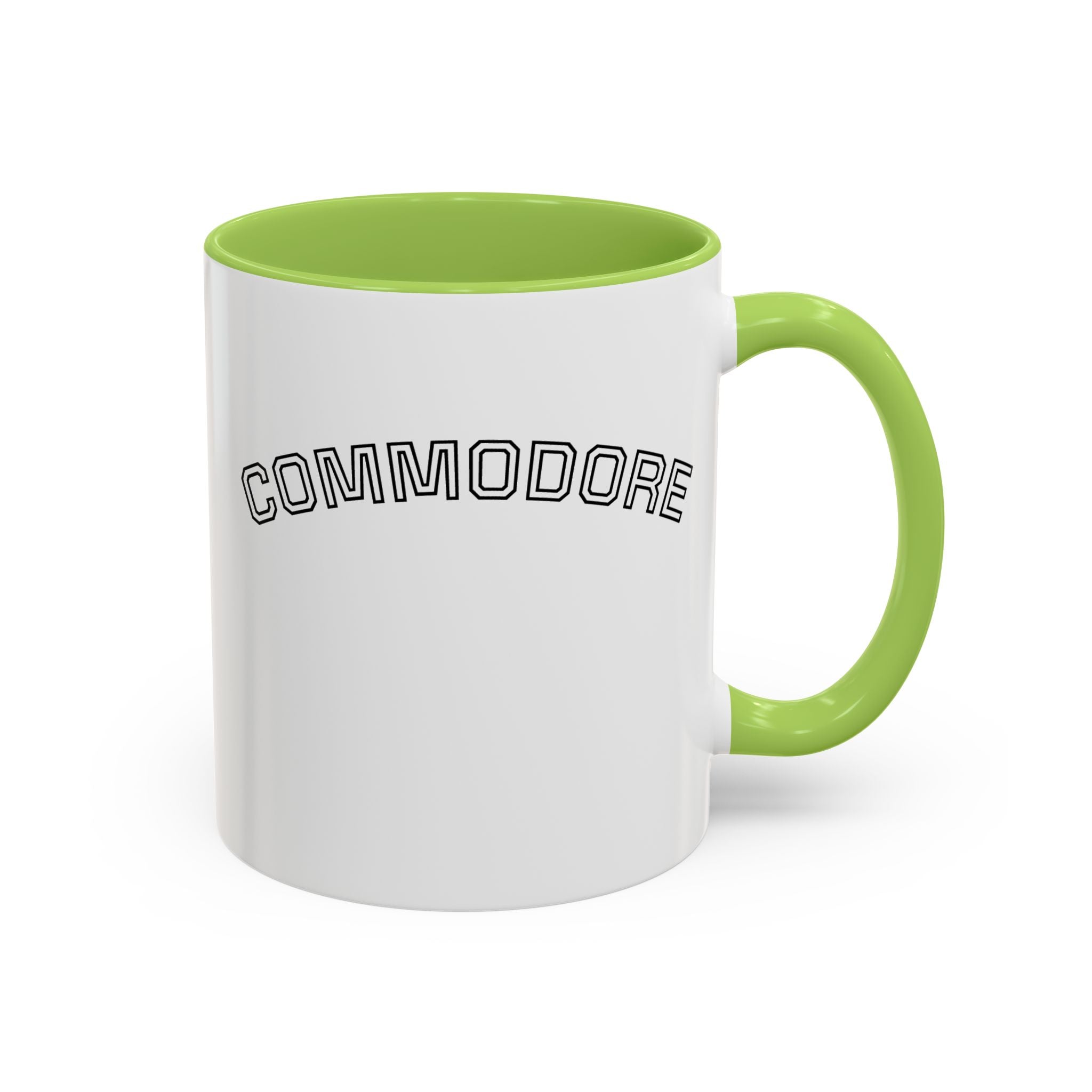 LBYC Commodore Coffee Mug — Nautical Vintage Ship Wheel Accent Mug